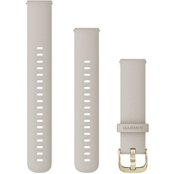 010-12932-0H [Quick Release バンド 18mm Light Sand Silicone/Light Gold]