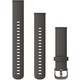 010-12932-0J [Quick Release バンド 18mm Graphite Silicone/Slate]