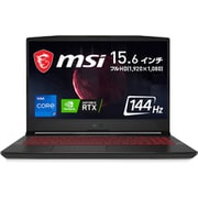 リフレッシュレート144Hz液晶パネル搭載 高性能ゲーミングノートPC 15.6インチ/インテル Core i7-11800H/NVIDIA GeForce RTX 3060 Laptop GPU/メモリ 16GB/SSD 1TB/Windows 10 Home PULSE-GL66-11UEK-068JP