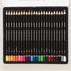 Derwent (ダーウェント) 水彩 色鉛筆 24色セット Amazon | ダーウェント アカデミー 水彩 色鉛筆 ウォーター