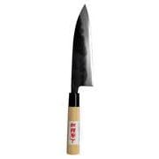 R-132 黒打収穫包丁 左180