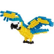 NBC_343 nanoblock（ナノブロック） ミニコレクション アニマルシリーズ ルリコンゴウインコ [対象年齢：12歳～]