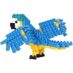 ヨドバシ Com カワダ Nbc 343 Nanoblock ナノブロック ミニコレクション アニマルシリーズ ルリコンゴウインコ 対象年齢 12歳 通販 全品無料配達