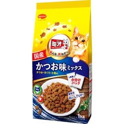 ミオドライミックス かつお味 [猫用 ドライフード 1kg 1歳以上 総合栄養食]
