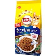 ミオドライミックス かつお味 [猫用 ドライフード 1kg 1歳以上 総合栄養食]