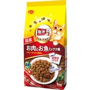 ミオドライミックス お肉とお魚ミックス味 [猫用 ドライフード 1kg 1歳以上 総合栄養食]