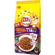 ミオドライミックス 毛玉対応 11歳以上かつお味 [猫用 ドライフード 1kg 11歳以上 総合栄養食]