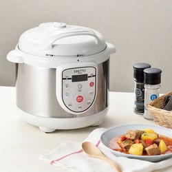 タマハシ ET-104 SILVER タマハシ ET-104 SILVER ERETTO “mono” 電気圧力鍋3.0L（18cm・4