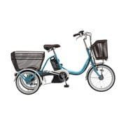 電動アシスト自転車 PAS(パス)ワゴン 前18/後16型(3輪タイプ) 15.4Ah 内装3段変速 エスニックブルー PA16W