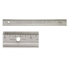 タケダ直定規 1000×3mm 目盛溝付 23-0570