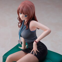 どうしまイラスト『ほくろの多い先輩OLさん』 完成品 フィギュア ユニオンクリエイティブ ユニオンクリエイティブ どうしまイラスト『ほくろの多い先輩OL