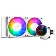 簡易水冷CPUクーラー CASTLE 240EX A-RGB WH DP-GS-H12W-CSL240EX-AR-WH