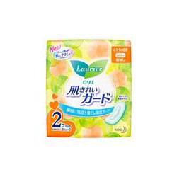 ロリエ 肌きれいガード ふつうの日用 羽なし 20.5cm 28個入×2パック [生理用ナプキン]