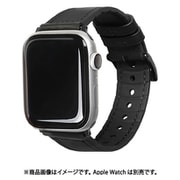 EGD20585AW [Apple Watch 44/42mm 用 レザーストラップ エア BK]