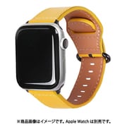EGD20586AW [Apple Watch 44/42mm 用 レザーストラップ YE]