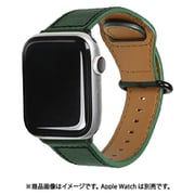EGD20603AW [Apple Watch 40/38mm 用 レザーストラップ ディープGR]