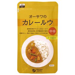 オーサワのカレールウ 中辛 160g