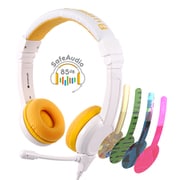 キッズ用ヘッドホン イエロー BuddyPhones School+ Yellow