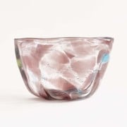 琉球ガラス 波の花 小鉢 紫