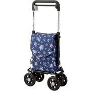 どこでもキャリー 紺(花柄) RS-300KH