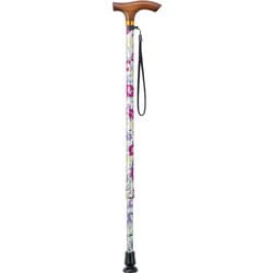 白花柄 あなたの相棒2 花柄ステッキ 伸縮 OT-710