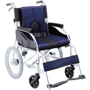 ネイビー 車いす カラーズ 介助式 KC-3DB
