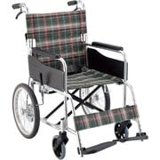 グリーンチェック 車いす 介助式 KS30M-40GCS