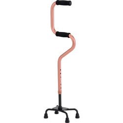 ピンク 2段階4点支柱杖 ショートタイプ OT-31PK
