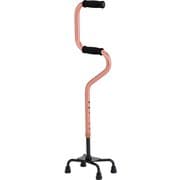 ピンク 2段階4点支柱杖 ショートタイプ OT-31PK