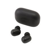 完全ワイヤレスイヤホン Bluetooth対応 ブラック QB-082CBK