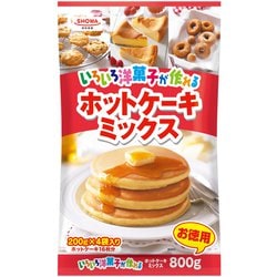 ヨドバシ Com 昭和産業 いろいろ洋菓子が作れるホットケーキミックス 800g 通販 全品無料配達