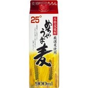 本格麦焼酎 25度 めちゃうま麦 スリムパック 900ml [焼酎]