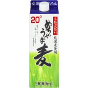 本格麦焼酎 20度 めちゃうま麦 スリムパック 900ml [焼酎]