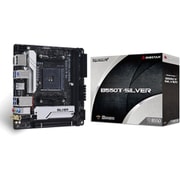 AMD B550チップセット搭載 Mini-ITX マザーボード B550T-SILVER