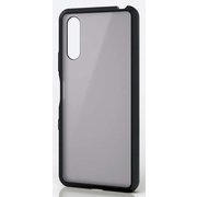 PM-X213TS3BK [Xperia 10 III クリアブラック ハイブリッド ケース TOUGH SLIM ガラスフィルム付き]