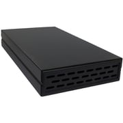 OWL-ESL35U31-BK2 [USB3.2Gen1対応 USB Type-A接続 3.5インチ HDD ドライブケース 黒角 ブラック]
