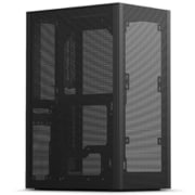MESHLICIOUS BLACK mini-ITXケース SSU-MESHLI-BK-FM