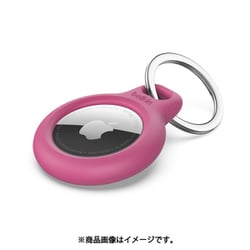 F8W973btPNK [AirTag用キーリング保護ケース （ピンク）]