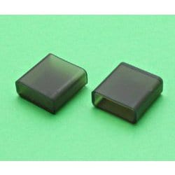 FBC-UAF02BK/USB-A（オス）防塵キャップ [ブラック（5個）]