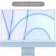 iMac 24インチ Retina 4.5Kディスプレイ Apple M1チップ/8コアCPU/7コアGPU/1TB SSD/8GBユニファイドメモリ/Magic Keyboard/Magic Mouse/カスタマイズモデル（CTO）/ブルー Z14M0006D