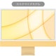iMac 24インチ Retina 4.5Kディスプレイ Apple M1チップ/8コアCPU/8コアGPU/256GB SSD/8GBユニファイドメモリ/Touch ID搭載Magic Keyboard/Magic Mouse/ギガビットEthernet/カスタマイズモデル（CTO）/イエロー Z12S0005B