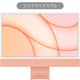 iMac 24インチ Retina 4.5Kディスプレイ Apple M1チップ/8コアCPU/8コアGPU/256GB SSD/8GBユニファイドメモリ/Touch ID搭載Magic Keyboard/Magic Mouse/ギガビットEthernet/カスタマイズモデル（CTO）/オレンジ Z1320005B