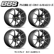 RI-Aシリーズ RI-A005 アルミ鍛造 1ピースホイール サイズ:18インチ×9.5 INSET:50 H/P.C.D:5/114.3 PFS/BORE:PFS カラー:マットグレイ (ホイール4本セット:受注生産品)