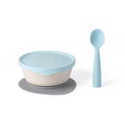 miniware 食器 シリアルボウル＋スプーンセット アクア