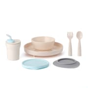 miniware ひっくり返らない食器 ベビー食器セット アクア