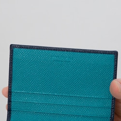 ☆ページ BVLGARI ブルガリ 名刺入れ メンズ マン ブルー 288287 BLUE