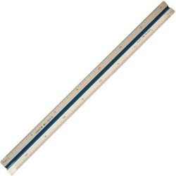 三角スケール ABS 30cm FC コピー・ファックス縮小対応 27-0033