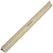 三角スケール オールアルミ 15cm 白 27-0250