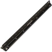 三角スケール オールアルミ 15cm 黒 27-0260