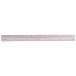 三角スケール オールアルミ 15cm 一般 27-0710